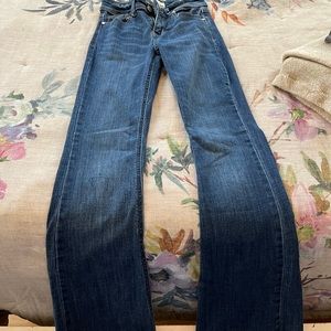 Ban jara flare dark jeans worn twice